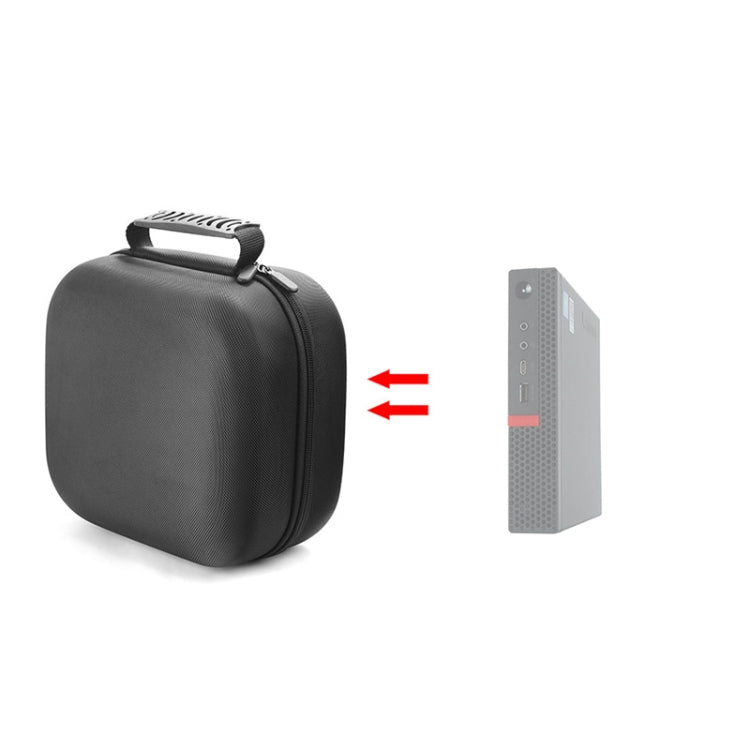 For Lenovo ThinkCentre M710Q Mini PC Protective Storage Bag(Black) by buy2fix
