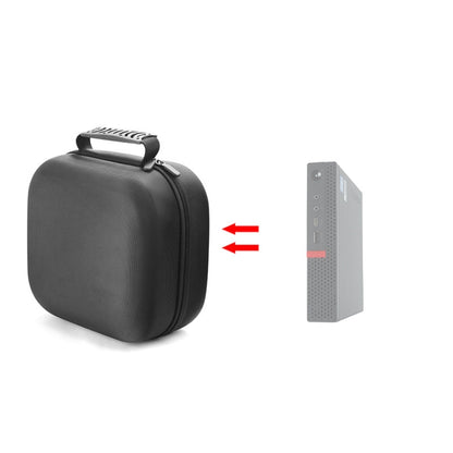 For Lenovo ThinkCentre M710Q Mini PC Protective Storage Bag(Black) by buy2fix