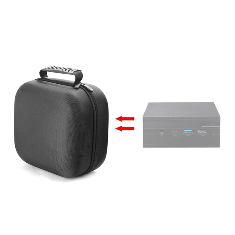 For ASUS PN40 Mini PC Protective Storage Bag(Black) by buy2fix
