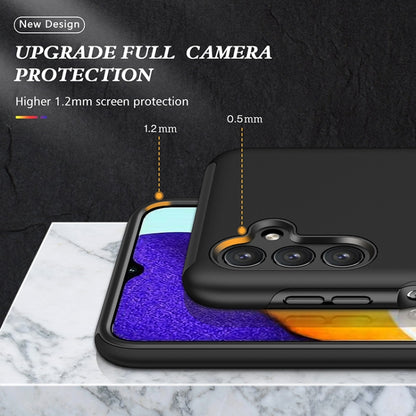 For Samsung Galaxy A13 5G PC + TPU Magnetic Phone Case with Invisible Ring Holder(Black) by buy2fix
