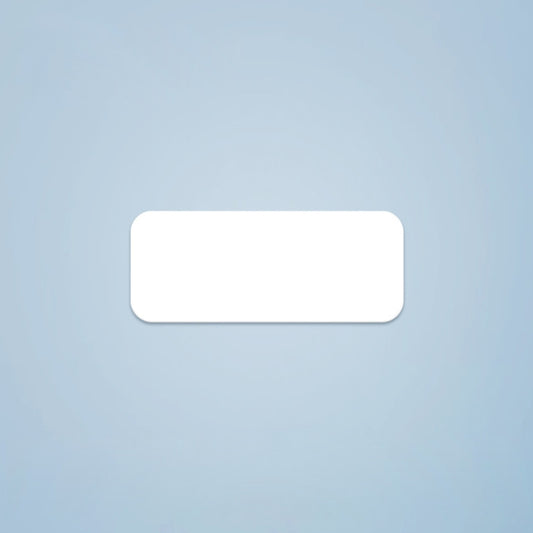 10 x 25mm 240 Sheets Thermal Printing Label Paper Stickers For NiiMbot D101 / D11(White) by buy2fix