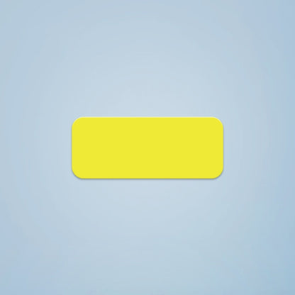 10 x 25mm 240 Sheets Thermal Printing Label Paper Stickers For NiiMbot D101 / D11(Yellow) by buy2fix