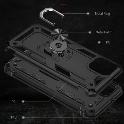 For Samsung Galaxy A03 164mm Version Shockproof TPU + PC Phone Case(Black) - Galaxy Phone Cases by buy2fix | Online Shopping UK | buy2fix