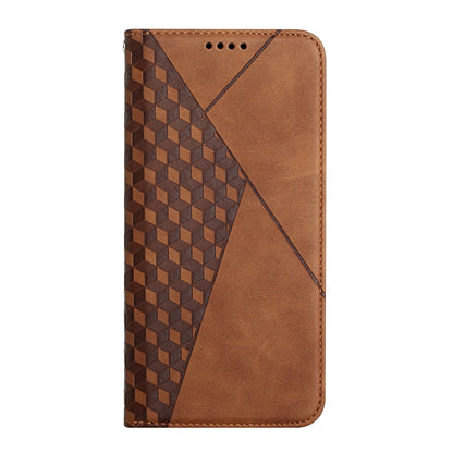 For Motorola Moto E20 / E30 / E40 Skin Feel Magnetic Leather Phone Case(Brown) by buy2fix