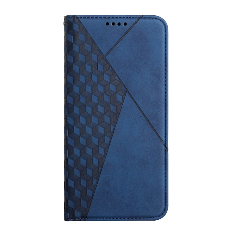 For Motorola Edge 20 Lite Skin Feel Magnetic Leather Phone Case(Blue) by buy2fix