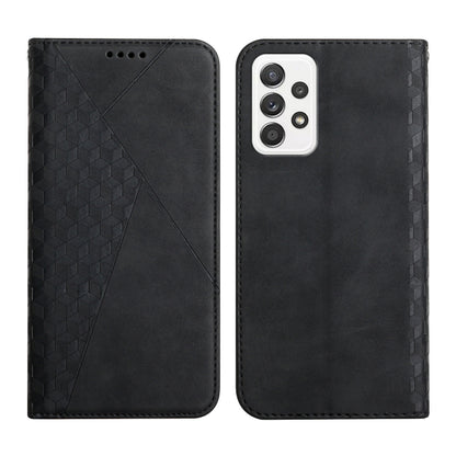 For Samsung Galaxy A33 5G Skin Feel Magnetic Leather Phone Case(Black) by buy2fix