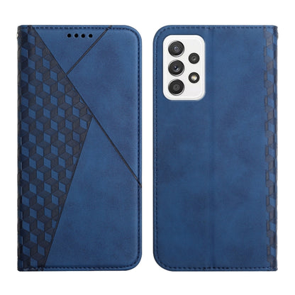 For Samsung Galaxy A53 5G Skin Feel Magnetic Leather Phone Case(Blue) by buy2fix