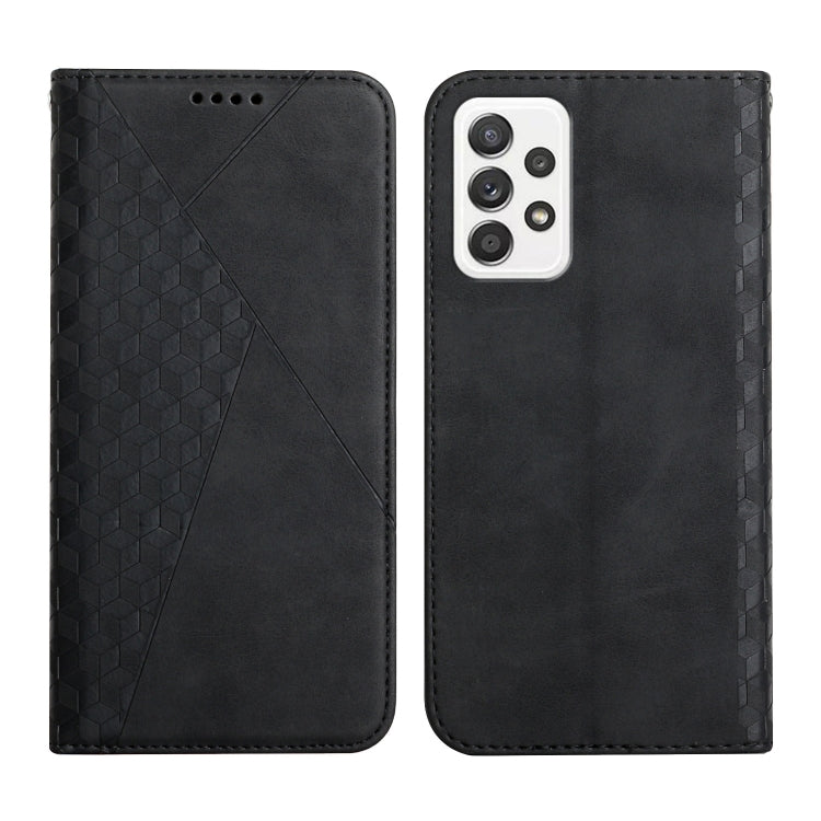For Samsung Galaxy A53 5G Skin Feel Magnetic Leather Phone Case(Black) by buy2fix