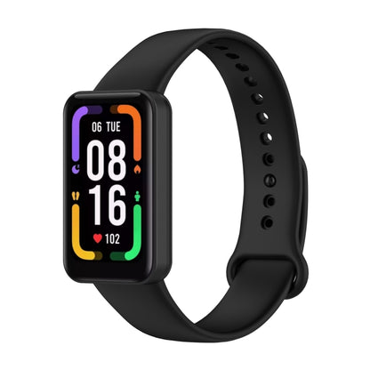 For Xiaomi Redmi Smart Band Pro Silicone Watch Band(Black) - Watch Bands by buy2fix | Online Shopping UK | buy2fix
