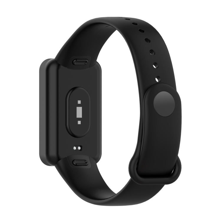 For Xiaomi Redmi Smart Band Pro Silicone Watch Band(Black) - Watch Bands by buy2fix | Online Shopping UK | buy2fix