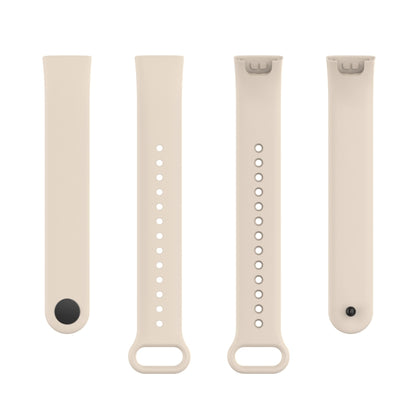 For Xiaomi Redmi Smart Band Pro Silicone Watch Band(Ivory) - Watch Bands by buy2fix | Online Shopping UK | buy2fix