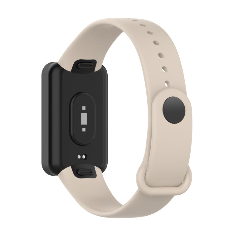 For Xiaomi Redmi Smart Band Pro Silicone Watch Band(Ivory) - Watch Bands by buy2fix | Online Shopping UK | buy2fix