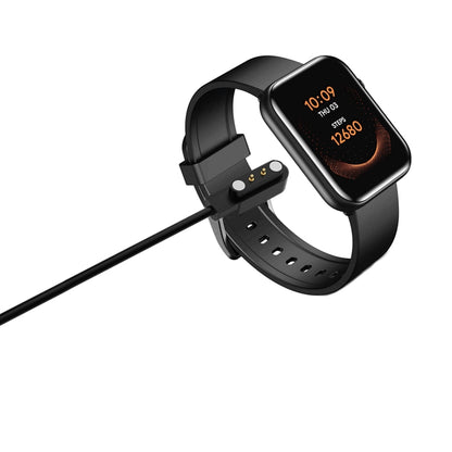 For Noise Colorfit Pro 3 Smart Watch Magnetic Charging Cable, Length: 1m(Black) - Charger by buy2fix | Online Shopping UK | buy2fix
