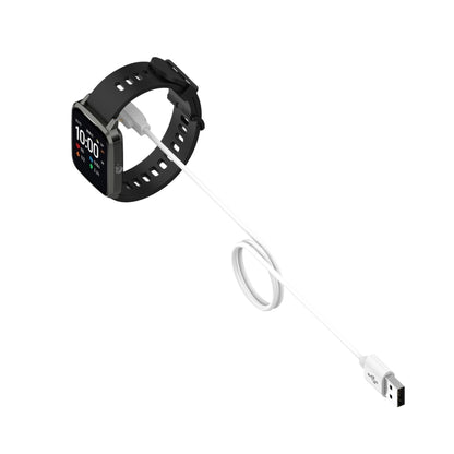 For Noise Colorfit Pro 3 Smart Watch Magnetic Charging Cable, Length: 1m(White) - Charger by buy2fix | Online Shopping UK | buy2fix