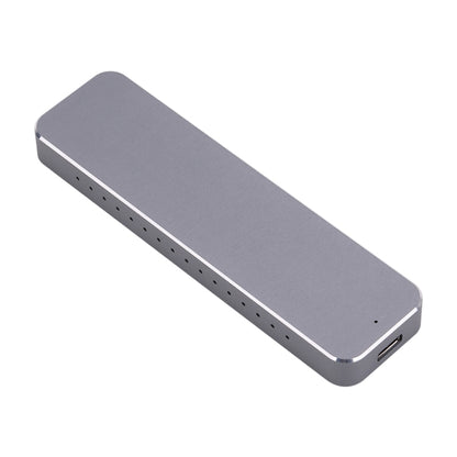 V195A USB-C / Type-C Female to M.2 NVMe SSD Hard Drive Enclosure(Grey) by buy2fix