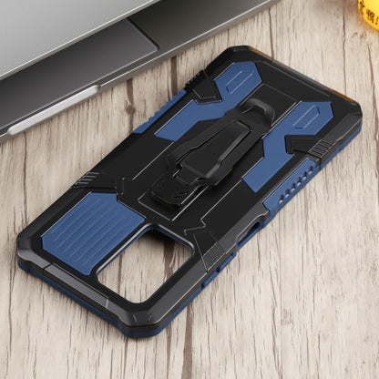 For Infinix Note 10 Pro Armor Warrior Shockproof PC + TPU Phone Case(Blue) - Infinix Cases by buy2fix | Online Shopping UK | buy2fix