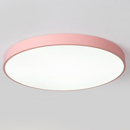 Macaron LED Round Ceiling Lamp, Stepless Dimming, Size:40cm(Pink) - Celling Lights & Chandeliers by buy2fix | Online Shopping UK | buy2fix