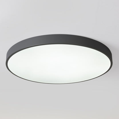 Macaron LED Round Ceiling Lamp, Stepless Dimming, Size:50cm(Grey) - Celling Lights & Chandeliers by buy2fix | Online Shopping UK | buy2fix