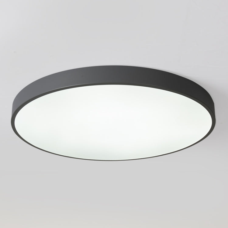Macaron LED Round Ceiling Lamp, Stepless Dimming, Size:60cm(Grey) by buy2fix