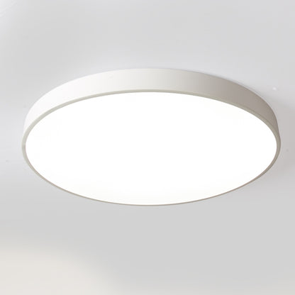 Macaron LED Round Ceiling Lamp, Stepless Dimming, Size:60cm(White) by buy2fix