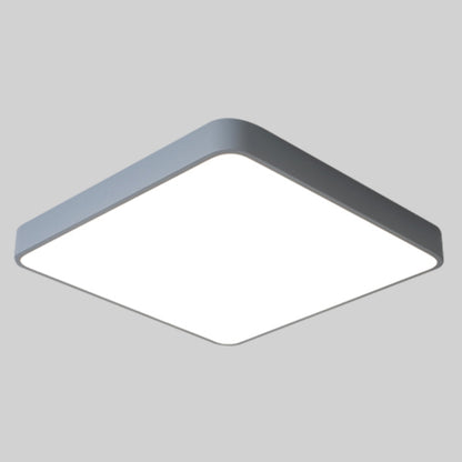 Macaron LED Square Ceiling Lamp, Stepless Dimming, Size:40cm(Grey) - Celling Lights & Chandeliers by buy2fix | Online Shopping UK | buy2fix