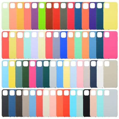 For iPhone 12 / 12 Pro Solid Silicone Phone Case(Mint Green) - iPhone 12 / 12 Pro Cases by buy2fix | Online Shopping UK | buy2fix