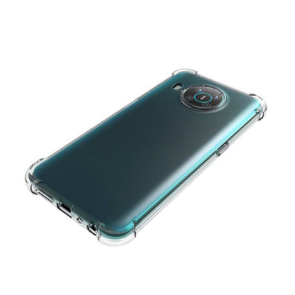For Nokia X10 Shockproof Non-slip Thickening TPU Phone Case(Transparent) - Nokia Cases by buy2fix | Online Shopping UK | buy2fix