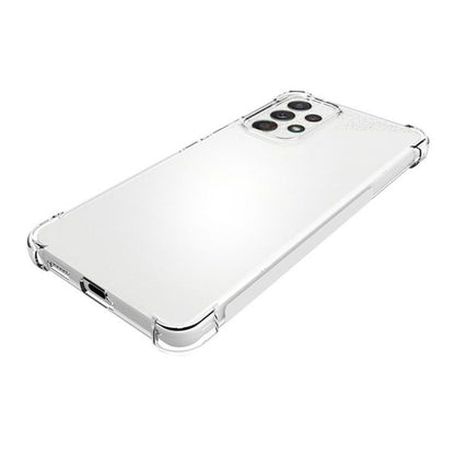 For Samsung Galaxy A53 Shockproof Non-slip Thickening TPU Phone Case(Transparent) by buy2fix