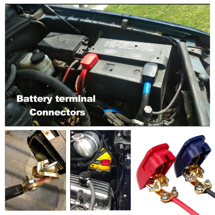 A2897 1 Pair Car Quick-pull Battery Terminal Connectors - Booster Cable & Clip by buy2fix | Online Shopping UK | buy2fix