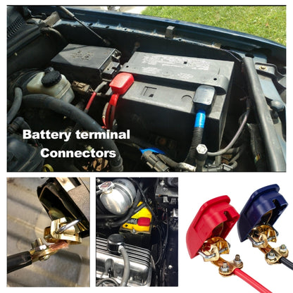 A2897 1 Pair Car Quick-pull Battery Terminal Connectors - Booster Cable & Clip by buy2fix | Online Shopping UK | buy2fix