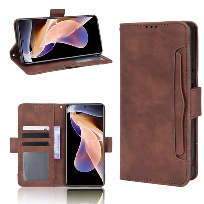 For Xiaomi Redmi Note 11 Pro Skin Feel Calf Pattern Leather Phone Case(Brown) by buy2fix