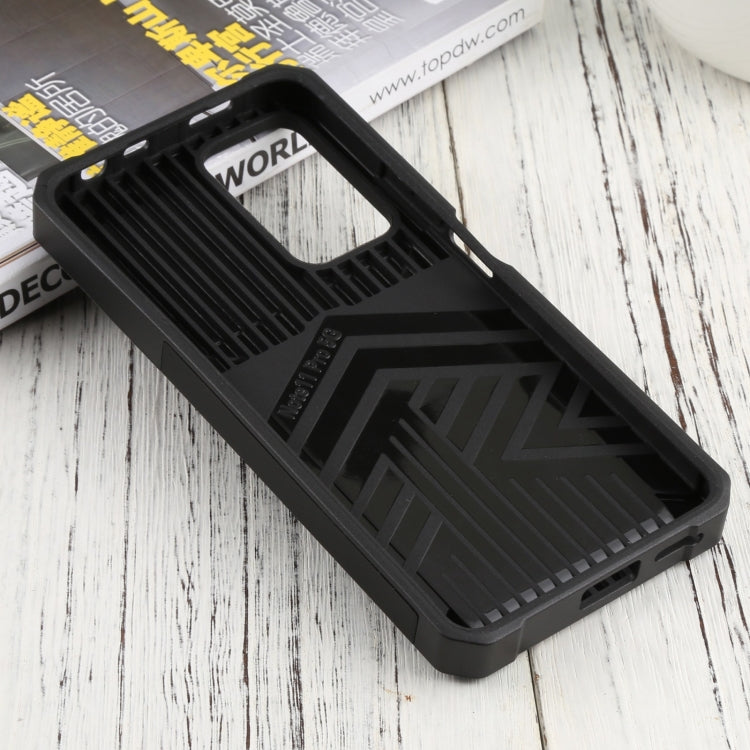 For Xiaomi Redmi Note 11 Pro 5G / 4G International Version Sliding Camera Cover Design PC + TPU Shockproof Phone Case(Black) by buy2fix