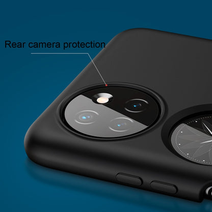 For Huawei P50 Pocket Oil-sprayed Ultra-thin Folding Phone Case(Black) - Huawei Cases by buy2fix | Online Shopping UK | buy2fix