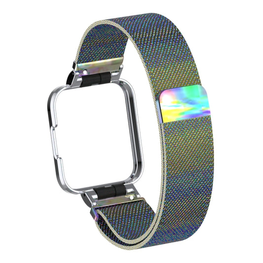 For Xiaomi Redmi Watch 2 Milanese Magnetic Metal Watchband(Colorful) - Watch Bands by buy2fix | Online Shopping UK | buy2fix