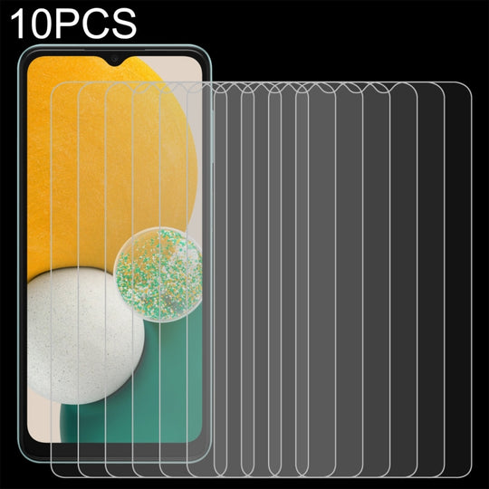 10 PCS 0.26mm 9H 2.5D Tempered Glass Film For Samsung Galaxy A13 4G / A13 SM-A137/ A23 5G