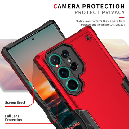 For Samsung Galaxy S22 Ultra 5G Non-slip Armor Phone Case(Black) - Galaxy S22 Ultra 5G Cases by buy2fix | Online Shopping UK | buy2fix