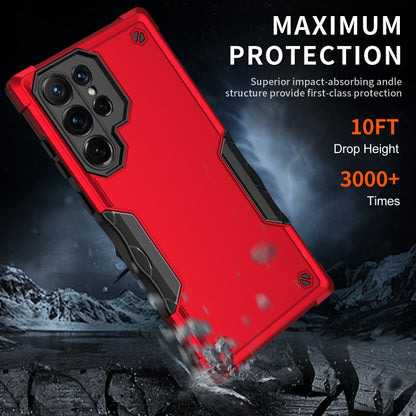 For Samsung Galaxy S22 Ultra 5G Non-slip Armor Phone Case(Black) - Galaxy S22 Ultra 5G Cases by buy2fix | Online Shopping UK | buy2fix