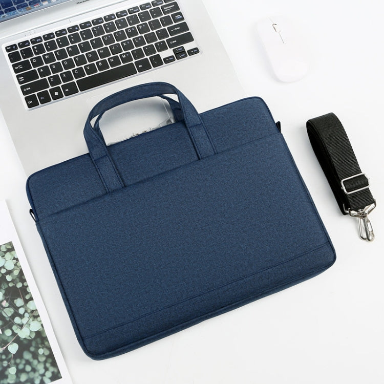 P310 Waterproof Oxford Cloth Laptop Handbag For 13.3 inch(Navy Blue) by buy2fix