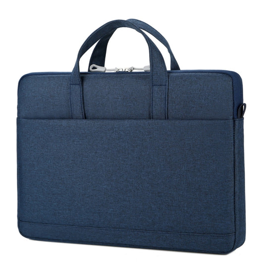 P310 Waterproof Oxford Cloth Laptop Handbag For 14 inch(Navy Blue) by buy2fix