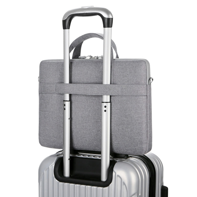 P310 Waterproof Oxford Cloth Laptop Handbag For 14 inch(Grey) by buy2fix