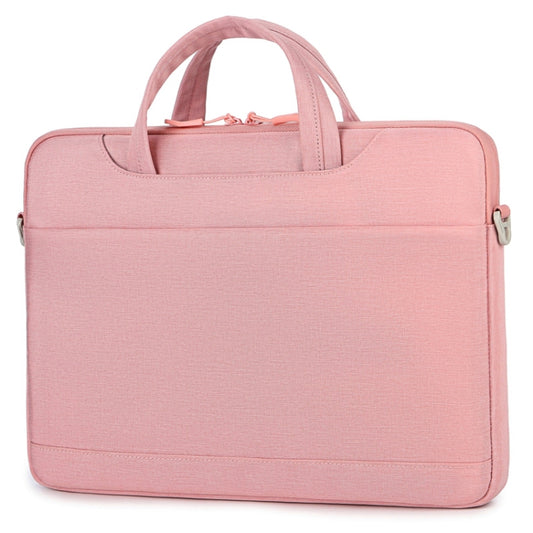P510 Waterproof Oxford Cloth Laptop Handbag For 13.3-14 inch(Pink) by buy2fix