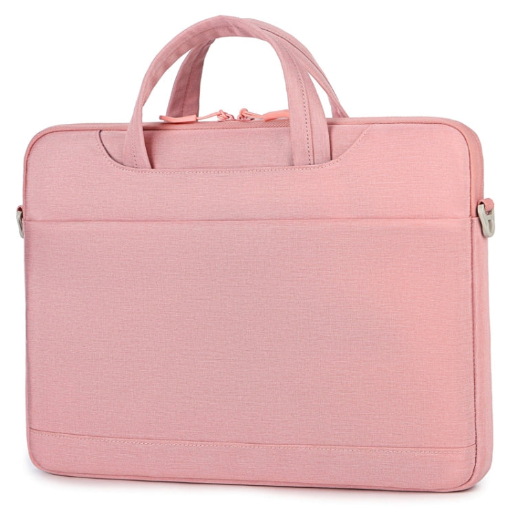 P510 Waterproof Oxford Cloth Laptop Handbag For 15-16 inch(Pink) by buy2fix