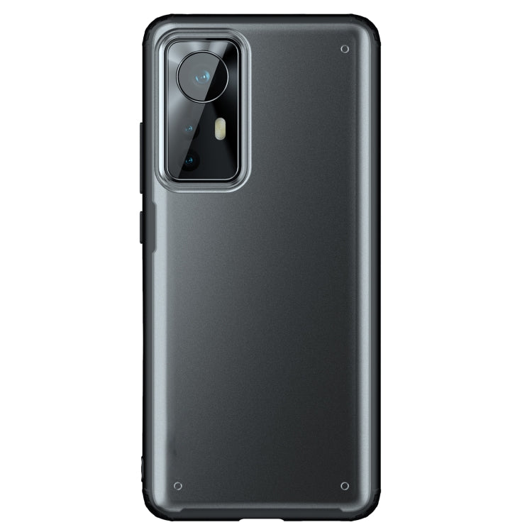 For Xiaomi 12 Pro Four-corner Shockproof TPU + PC Phone Case(Black) by buy2fix