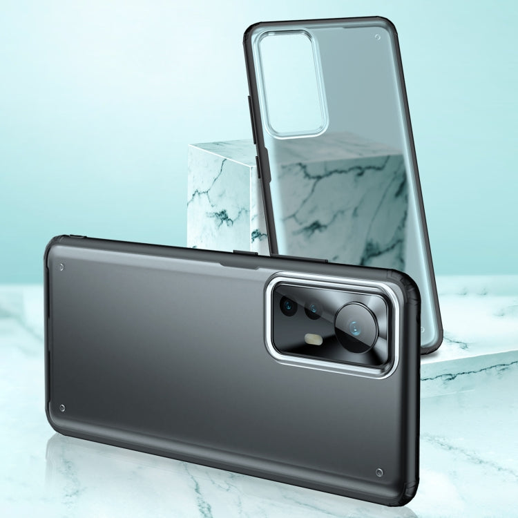 For Xiaomi 12 Pro Four-corner Shockproof TPU + PC Phone Case(Black) by buy2fix