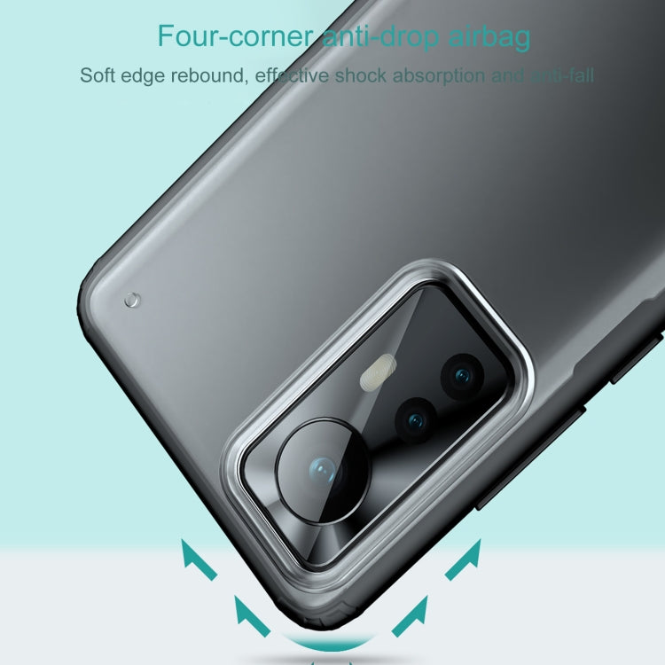 For Xiaomi 12 Pro Four-corner Shockproof TPU + PC Phone Case(Black) by buy2fix