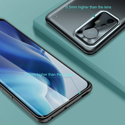 For Xiaomi 12 Pro Four-corner Shockproof TPU + PC Phone Case(Black) by buy2fix