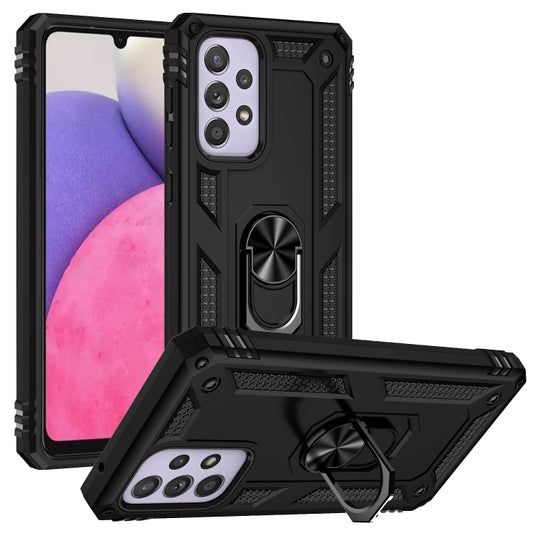 For Samsung Galaxy A33 5G Shockproof TPU + PC Phone Case(Black) - Galaxy Phone Cases by buy2fix | Online Shopping UK | buy2fix