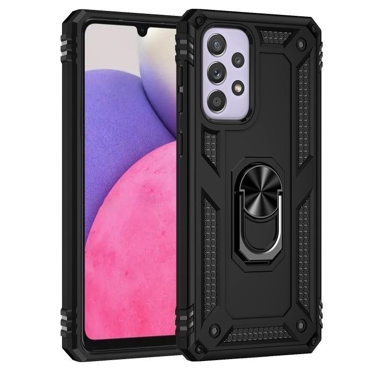 For Samsung Galaxy A33 5G Shockproof TPU + PC Phone Case(Black) - Galaxy Phone Cases by buy2fix | Online Shopping UK | buy2fix