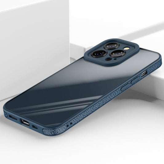 For iPhone 12 Pro Max PC + TPU Shockproof Case(Royal Blue) - iPhone 12 Pro Max Cases by buy2fix | Online Shopping UK | buy2fix