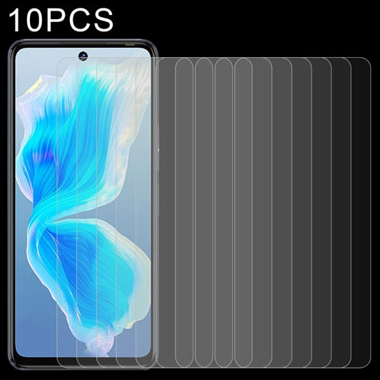 10 PCS 0.26mm 9H 2.5D Tempered Glass Film For Tecno Camon 18 - Tecno Tempered Glass by buy2fix | Online Shopping UK | buy2fix